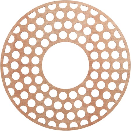 Ekena Millwork Fink Wood Fretwork Pierced Ceiling Medallion, Cherry, 30"OD x 10 7/8"ID x 1/4"T CMWP30X30X0250FFCH